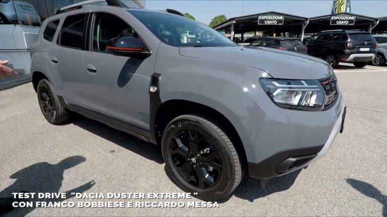 Dacia Duster Grigio Road: il SUV che porta lo stile sulle strade di oggi