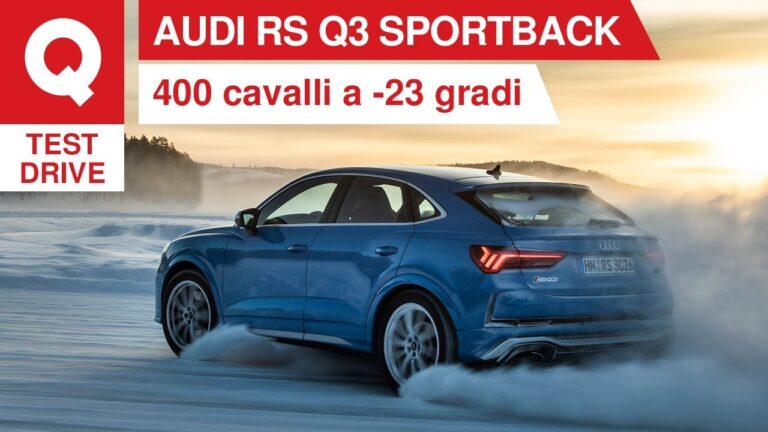 Audi Q3: la rivelazione della velocità massima!