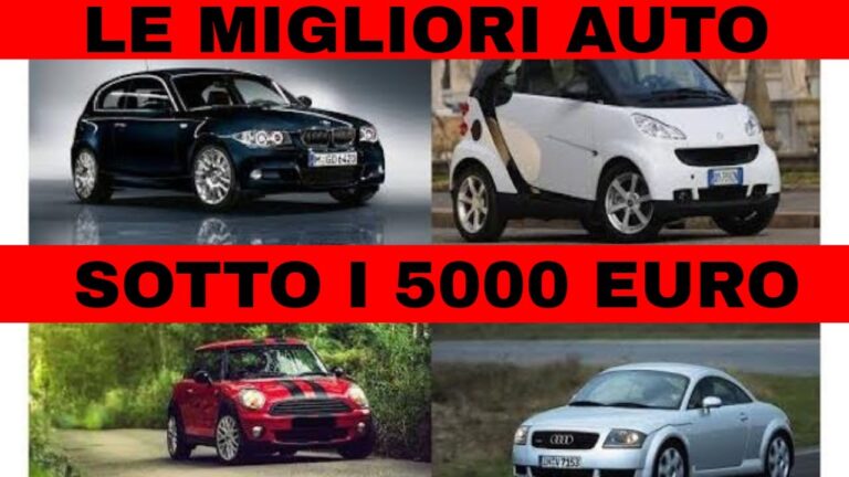 Acquista la tua macchina usata a soli 6000 euro: offerte imperdibili!