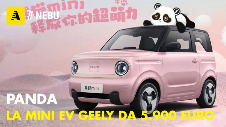 Panda elettrica a soli 5000 euro: la rivoluzione green a portata di portafoglio